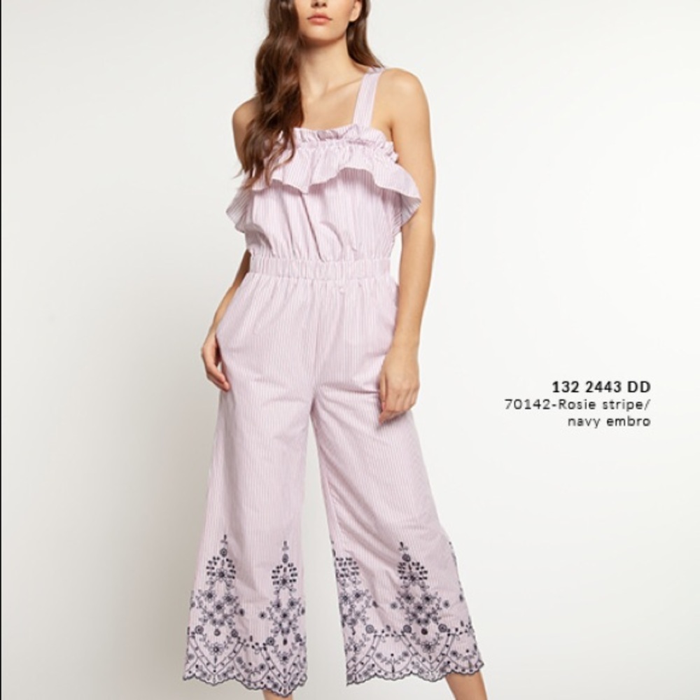 Pink Stripe Jumpsuit